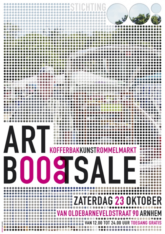 affiche Art Bootsale (stichting 008)