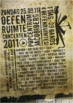 affiche Oefenruimteconcerten 2011 (Jacobiberg)